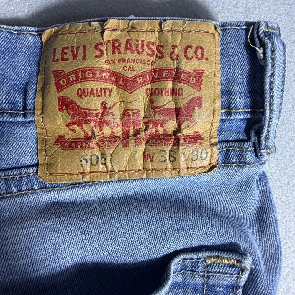 Levis 511 Slim Fit Jeans Mens 38x30 Medium Wash Blue Denim Stretch 04511-1907